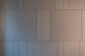 Mur avec formes rectangulaires design