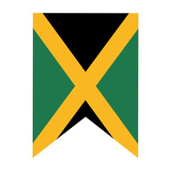 Flag of Jamaica illustration