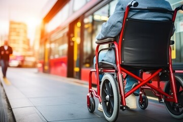 Inclusivity in the City: Wheelchair Accessible Public Transport Empowering Disabled Individuals.