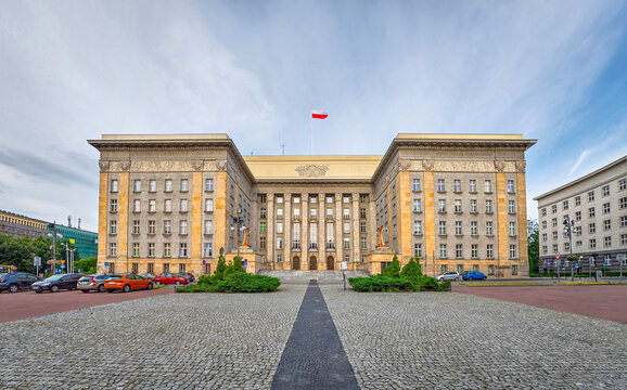 Katowice, Poland - former building of Silesian Parliament or Silesian Sejm built in 1925&ndash;1929
