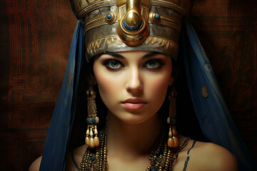 Portrait of Cleopatra - Queen of the Ptolemaic Kingdom of Egypt