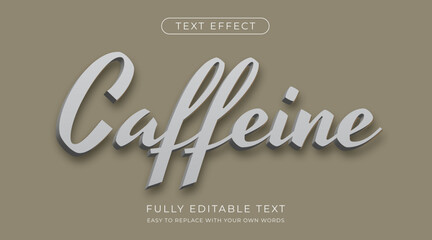 Classic retro 3d  text effect. Editable font style