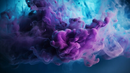 Enigmatic Fusion: Mist Texture Color Smoke Paint Water Mix - Captivating Stock Image for Sale