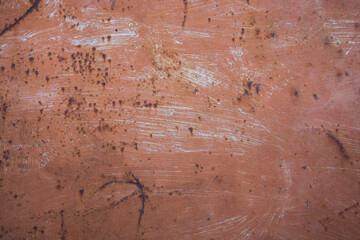 rusty surface detail close up