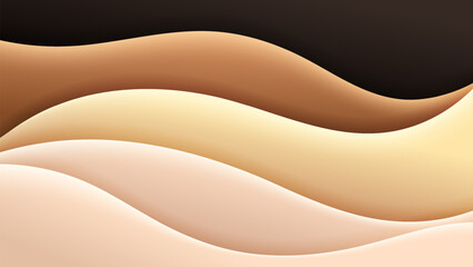 Abstract background soft gradient color and dynamic shadow on background .Vector background for wallpaper. Eps 10