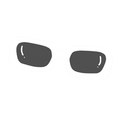 cartoon sunglasses