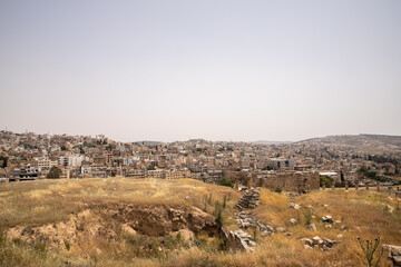 Fototapeta na wymiar The ruins of Jerash in Jordan, Middle East.