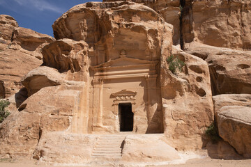 Little Petra in Jordan, The Middle East