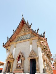 Iconic Golden Mount Temple (Wat Saket) located in Bangkok, Thailand