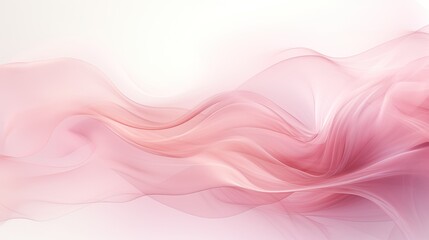 Generative AI, Flowing light pink, viva magenta smoke with splashes. Soft fluid banner, spring female mood, 3D effect, modern macro realistic abstract background illustration, ink in water effect
