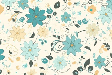 seamless floral background