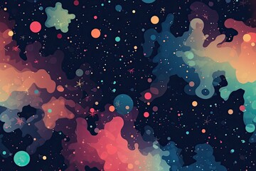 abstract background with bubbles