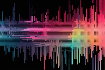 abstract equalizer background