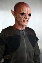 Angry Male Alien Soldier 