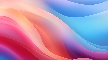 Abstract background with swirling blue and pink swirls by Generative AI
