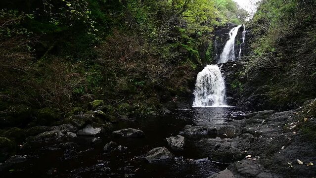 Rha Waterfalls, Isle of Skye, Scotland, United Kingdom, Europe