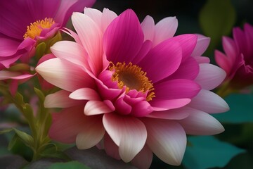 Obraz premium pink lotus flower