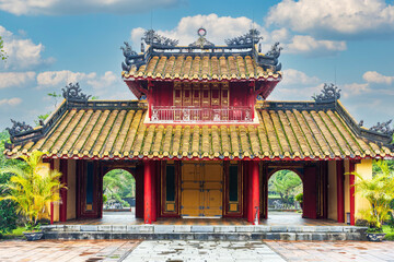 Imperial Royal Palace of Nguyen dynasty in Hue, VIETNAM