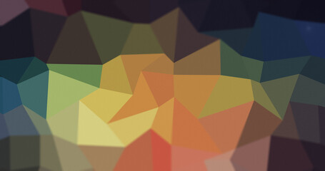 Polygon Background, colorful background with Polygon