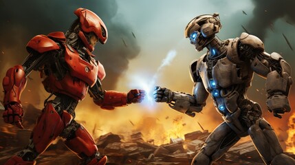Robots fight robots, Generative Ai