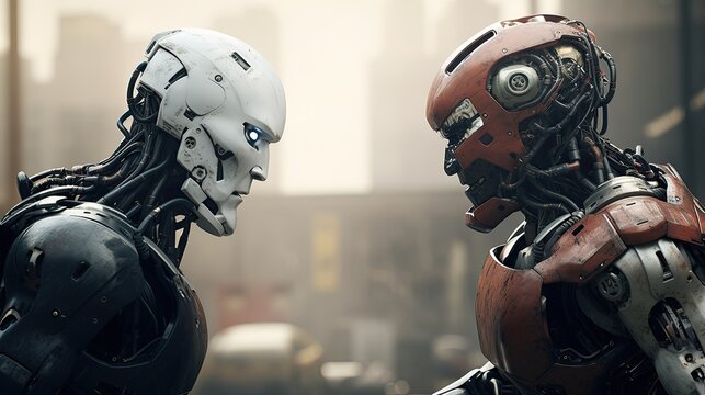 Robots fight robots, Generative Ai