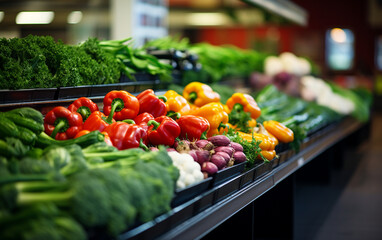 vegetables at the market
