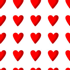 Heart seamless pattern. Background to the theme of love, dates, Valentine's Day, wedding.