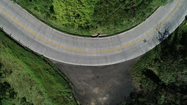 Vista a&eacute;rea da Serra Dona Francisca em Joinville, Santa Catarina, Brasil