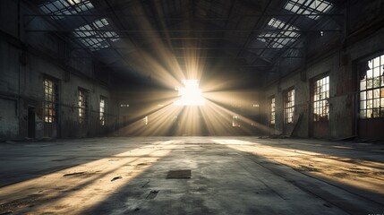 building old architecture corridor abandoned interior room empty environment