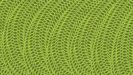 Snake skin pattern. Green color. Texture of snake or crocodile skin. Fashionable print. Fashion and stylish background, pattern for textile © Jafree