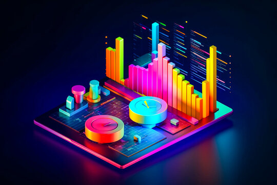 Visualisation en 3d d'un rapport budg&eacute;taire et financier d'entreprise - G&eacute;n&eacute;rative ia