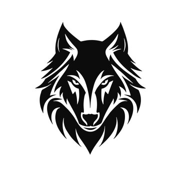 Wolf  animal beast wild tribal illustration logo best tor your design t-shirt tattoo