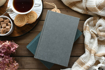 Book cover mock up, stack of books in neutral earth tones