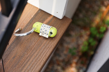 Symbol of confinement and security. Chains represent limitations, while padlock symbolizes...