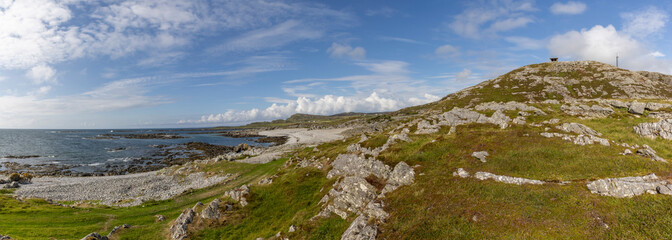 South Western Colonsay beaches on Colonsay, an island in the Inner Hebrides of Scotland. It is about 15 miles south of the Isle of Mull.