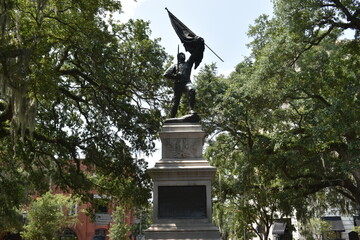 statue - savannah georgia