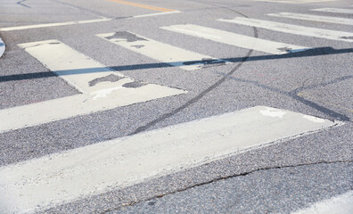 Crosswalk street: Safe passage, urban connectivity, pedestrian priority, symbolic journey, road safety, community cohesion