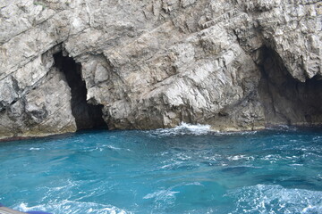 water in the cave