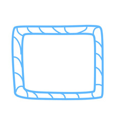 hand drawn photo frame