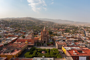 Fototapeta premium view of the city