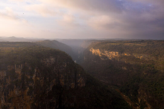 sunrise in the mountains