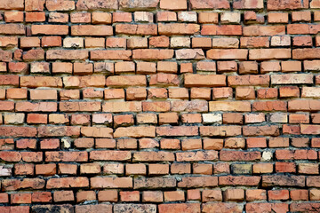 Brick wall texture, brickwork, background for design