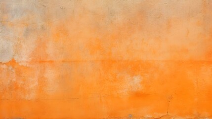 Close Up of a concrete Wall in orange Colors. Vintage Background
