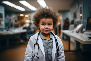 Future Healthcare Professional: Young Aspiring Doctor