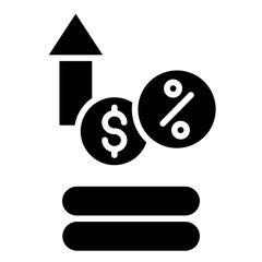 Interest rate Icon style