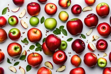 Obraz premium background with apples