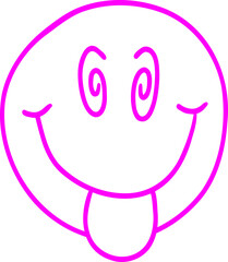 Obraz premium Hippie smile