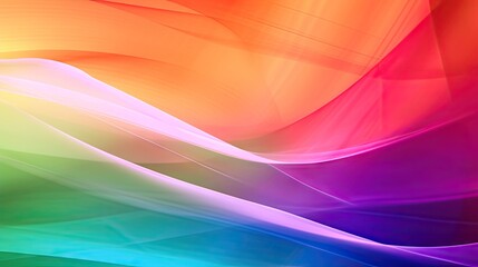 A rainbow-colored wave with swirling lines and curves. .