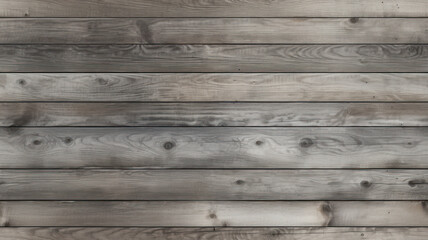 Obraz na płótnie Canvas Contemporary rustic oak planks wall with gray tonal texture, AI generated
