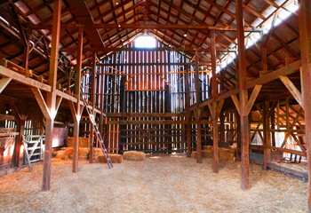 barn interior